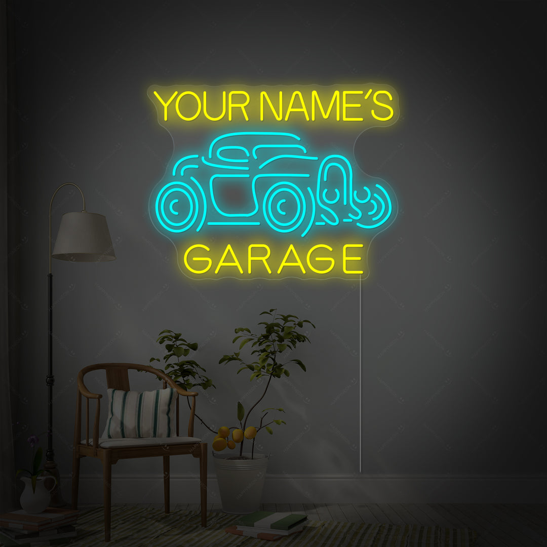 "Jack Garage" Neonskilt