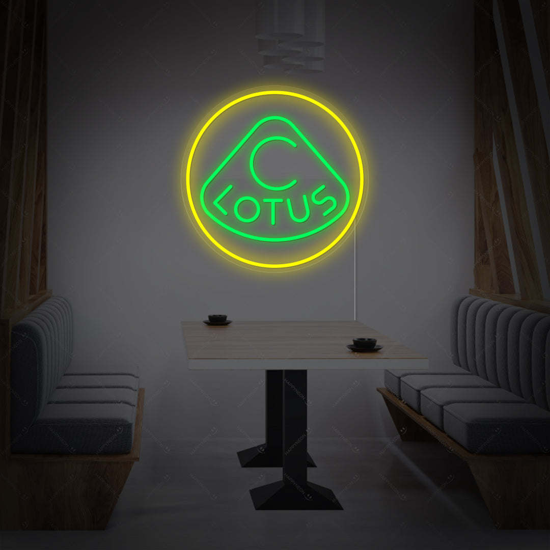 "Lotus" Neonskilt