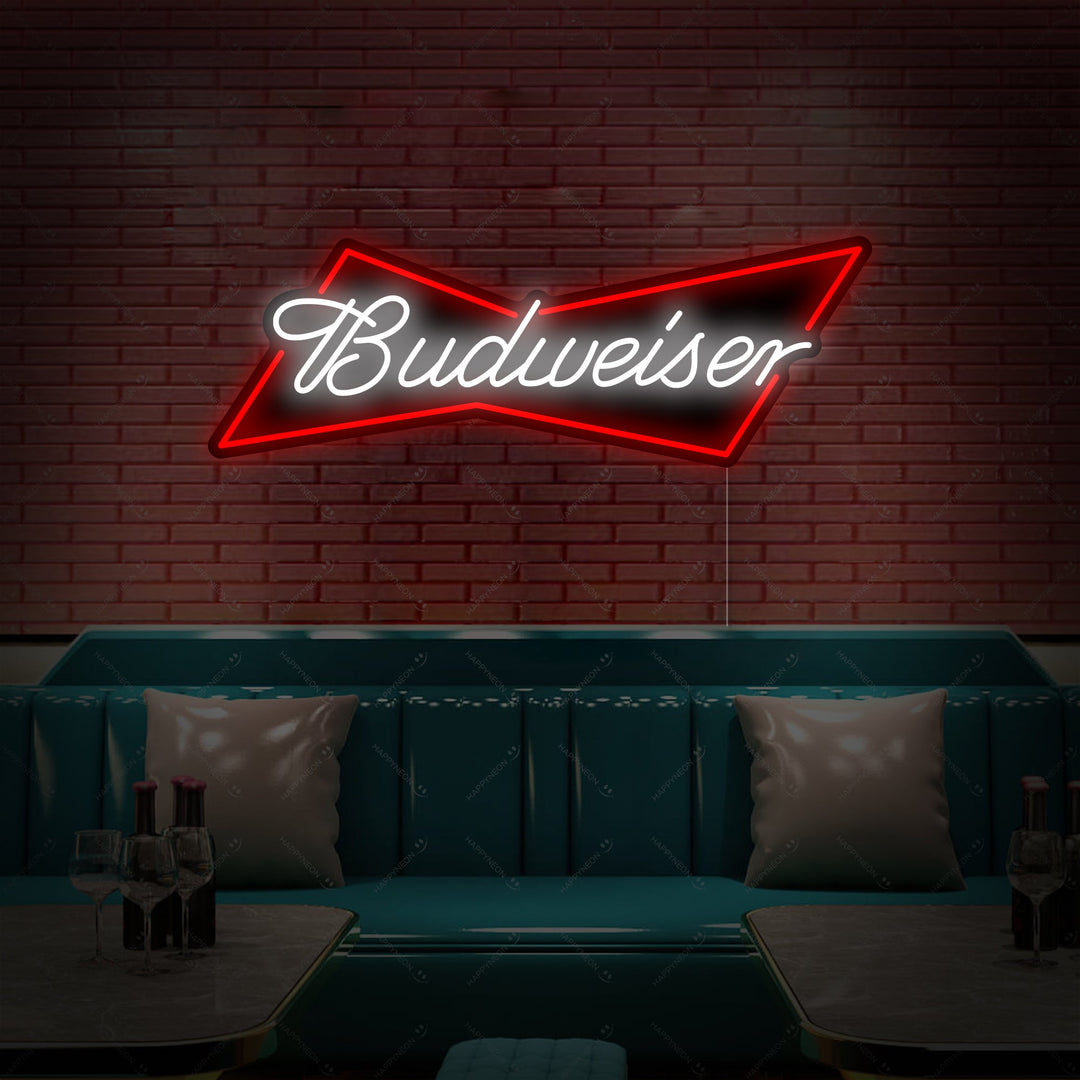 "Budweiser" Neonskilt