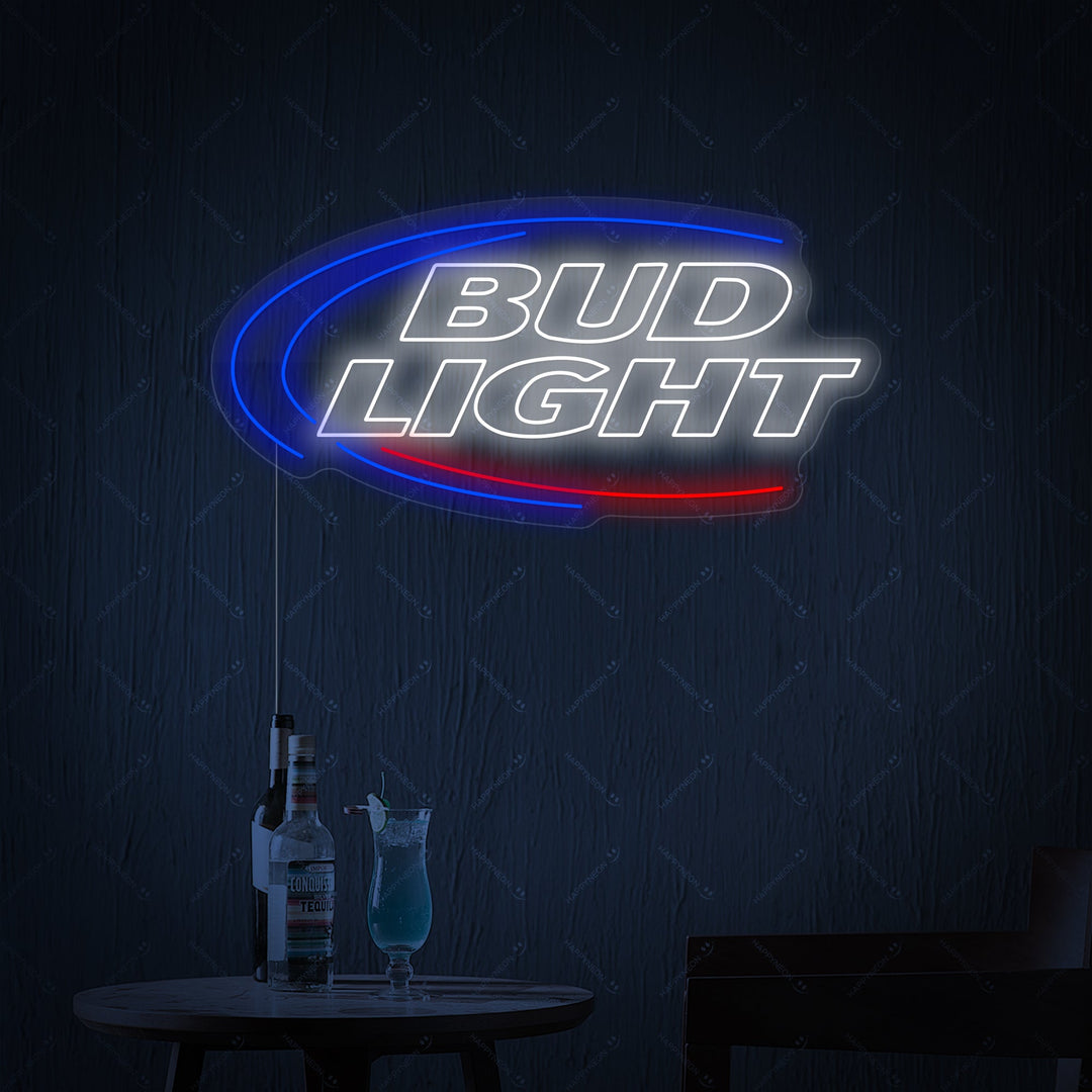 "Bud Light" Neonskilt
