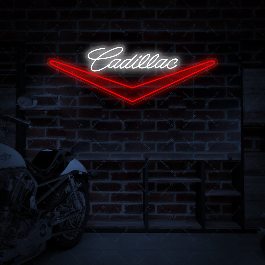 "Cadi-Car" Neonskilt