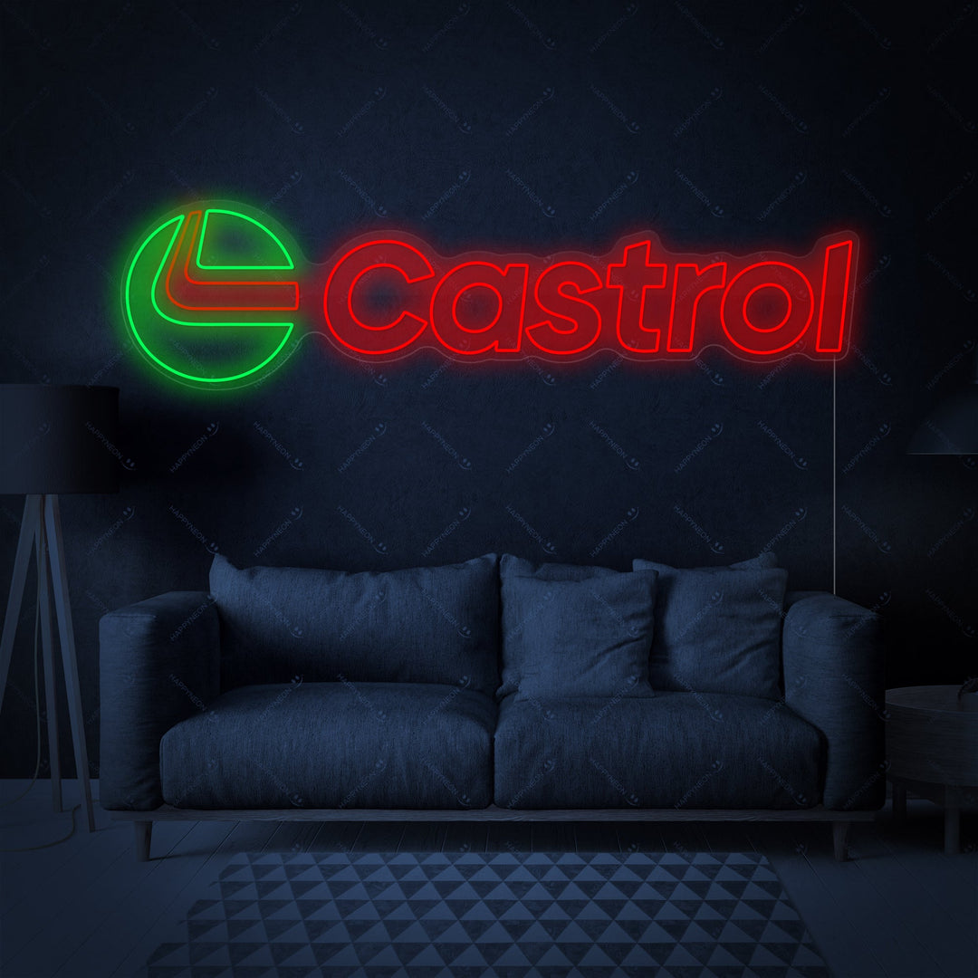 "Castro logo" Neonskilt