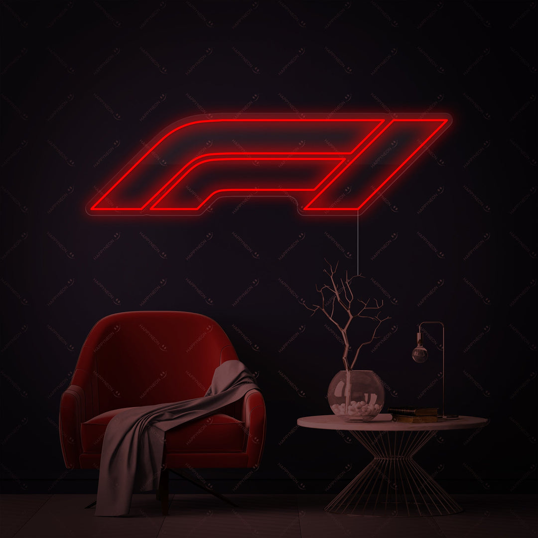 "F1-logo" Neonskilt