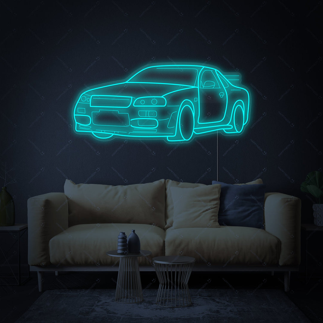 "GTR bil" Neonskilt