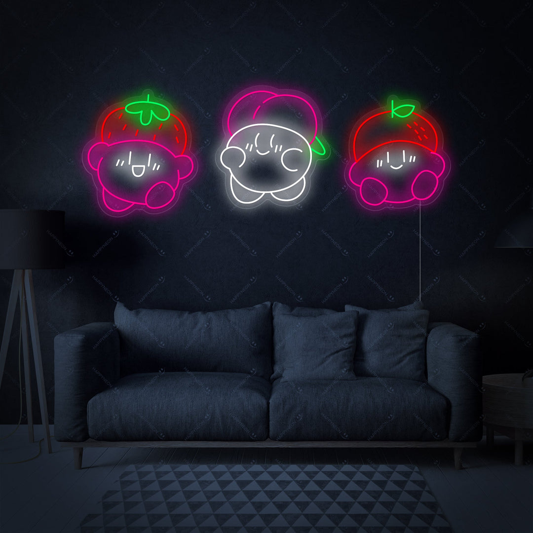 "Kirby" Neonskilt