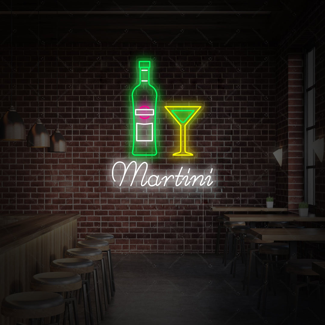 "Martini" Neonskilt