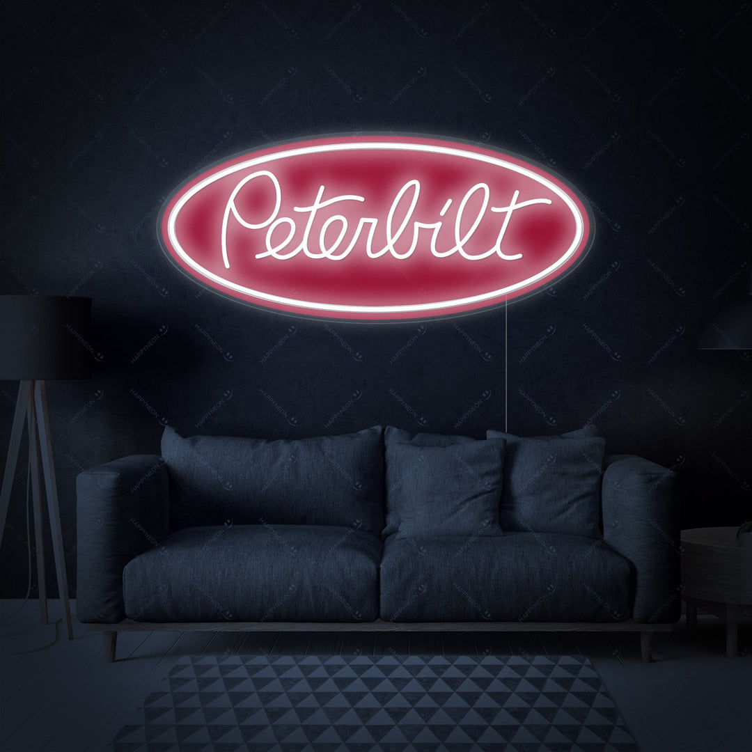"Peterbil-logoen" Neonskilt
