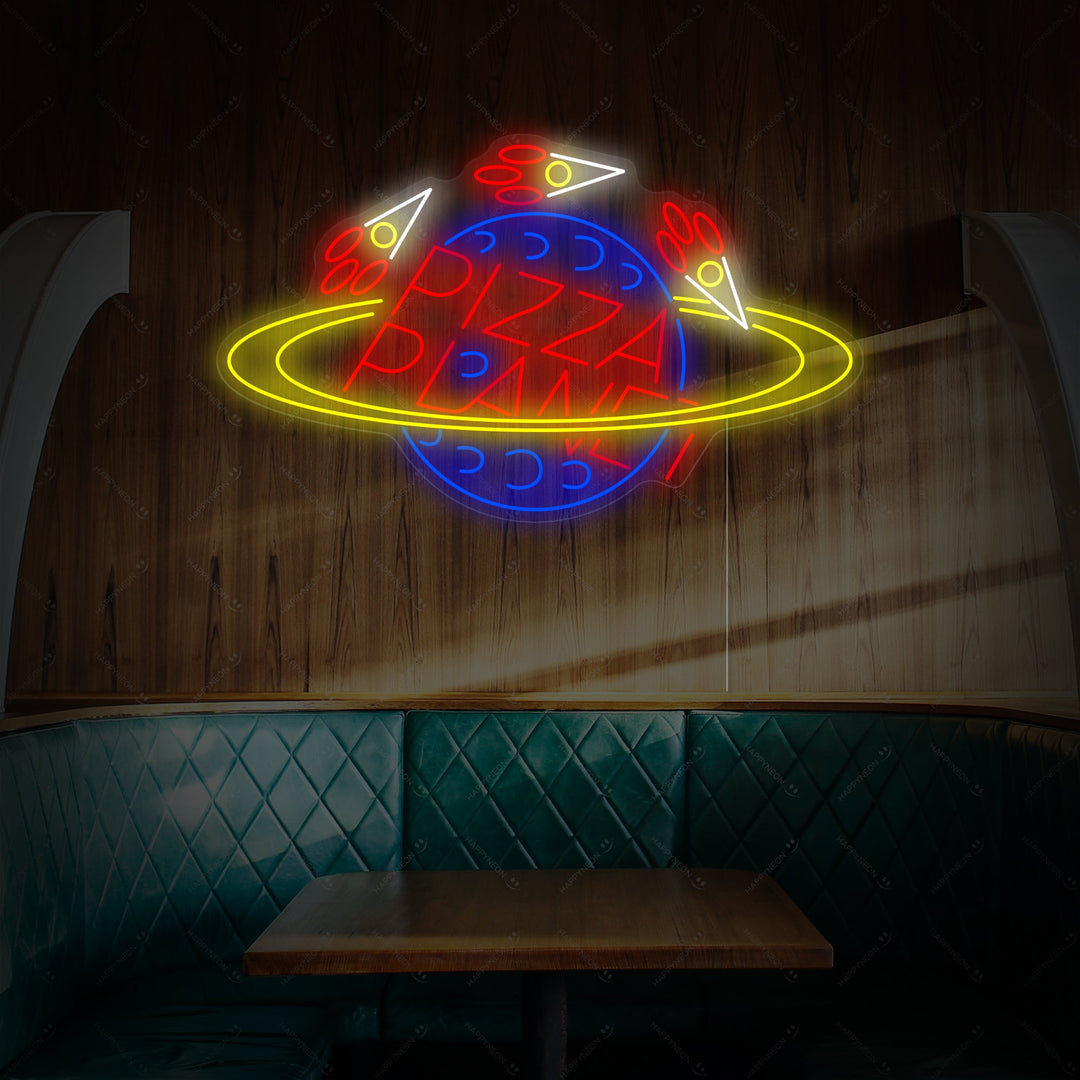 "Pizza Planet" Neonskilt