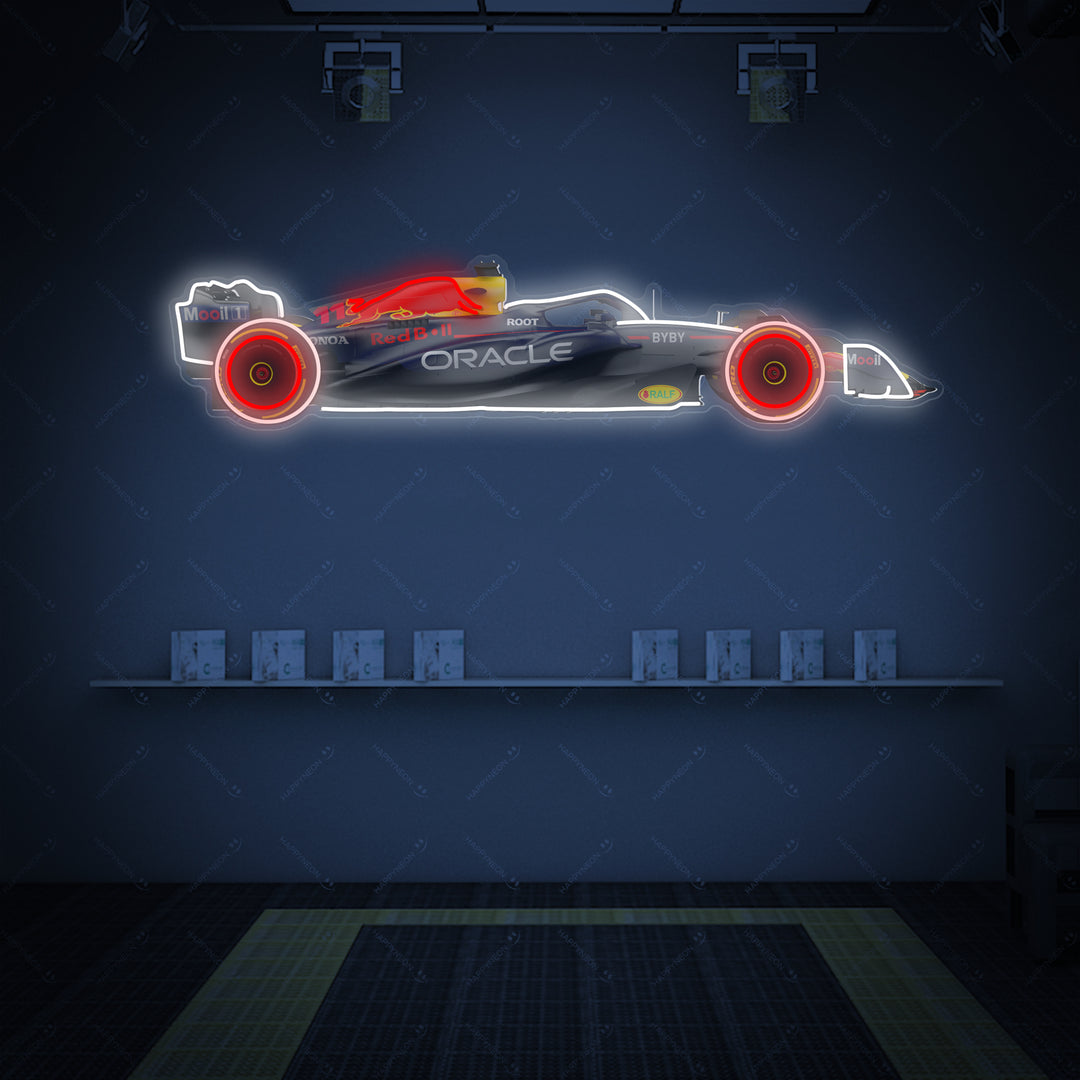 "Redbull F1" Neonskilt