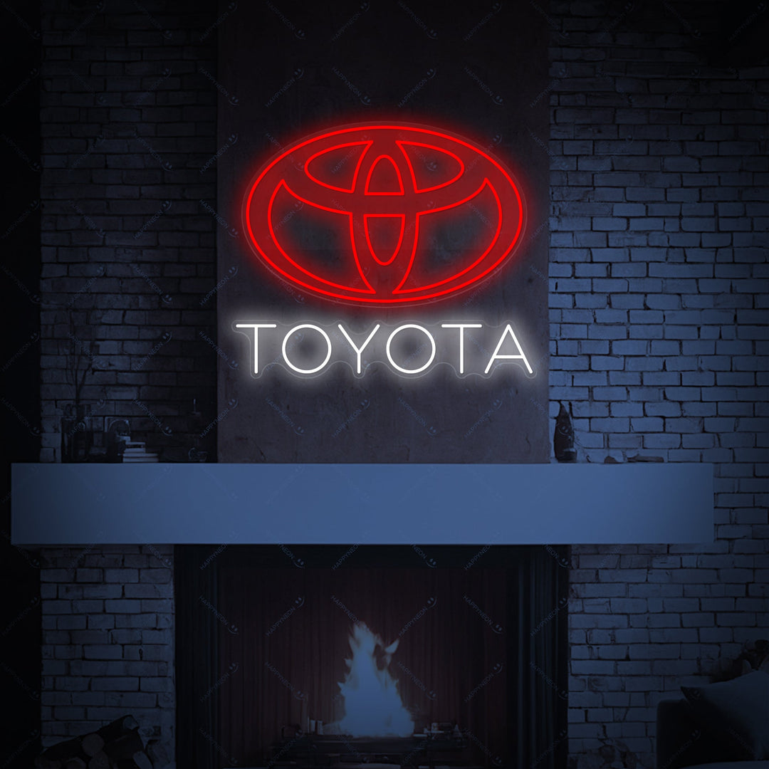 "Toyota" Neonskilt