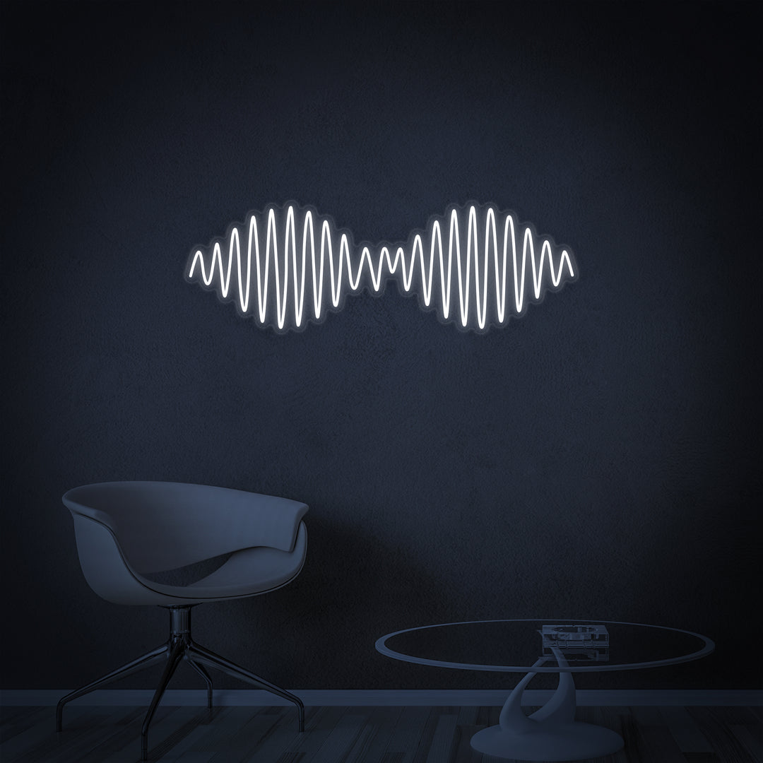 "AM Wave Musikk Rockeband" Neonskilt
