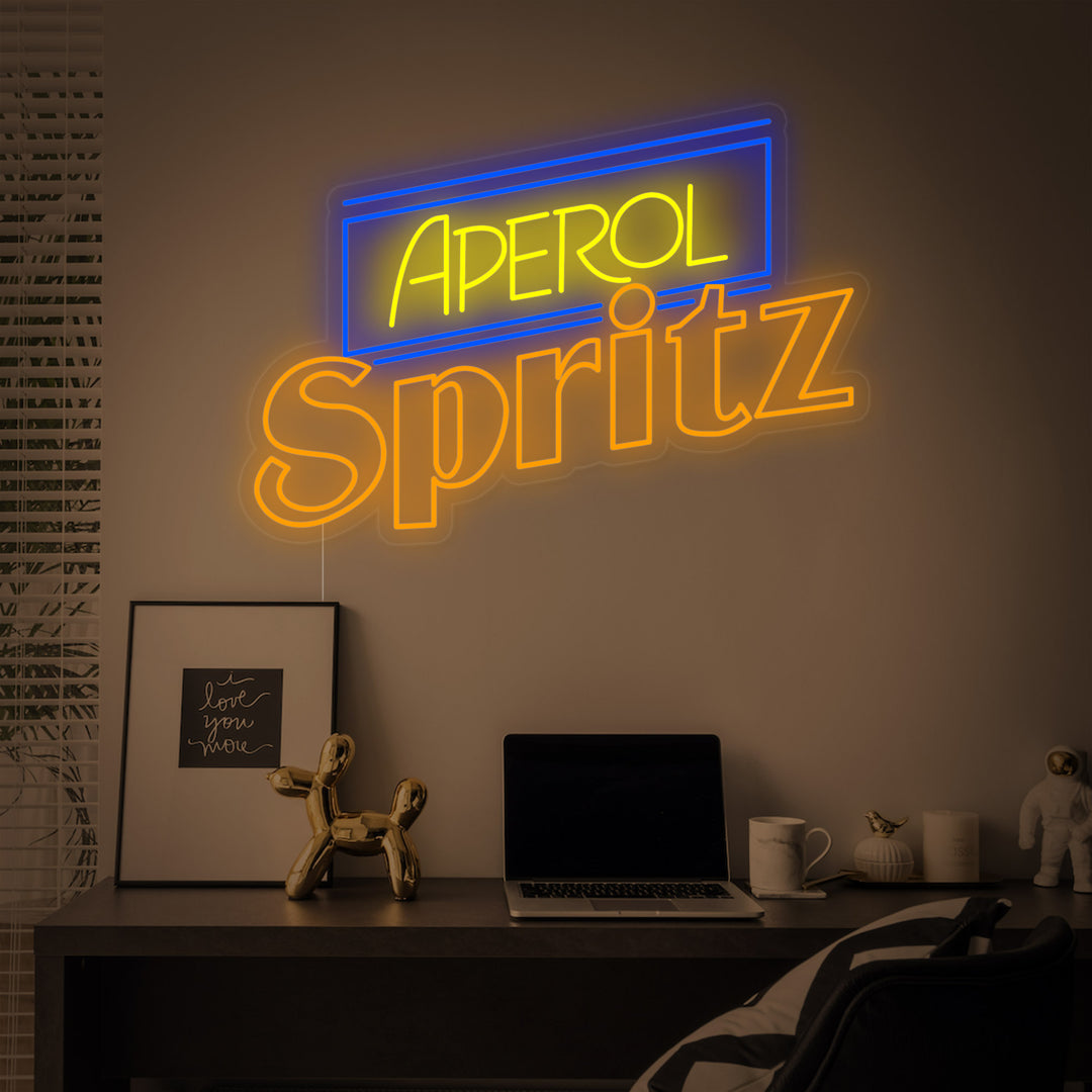 "Aperol Spritz" Ølbar Neonskilt