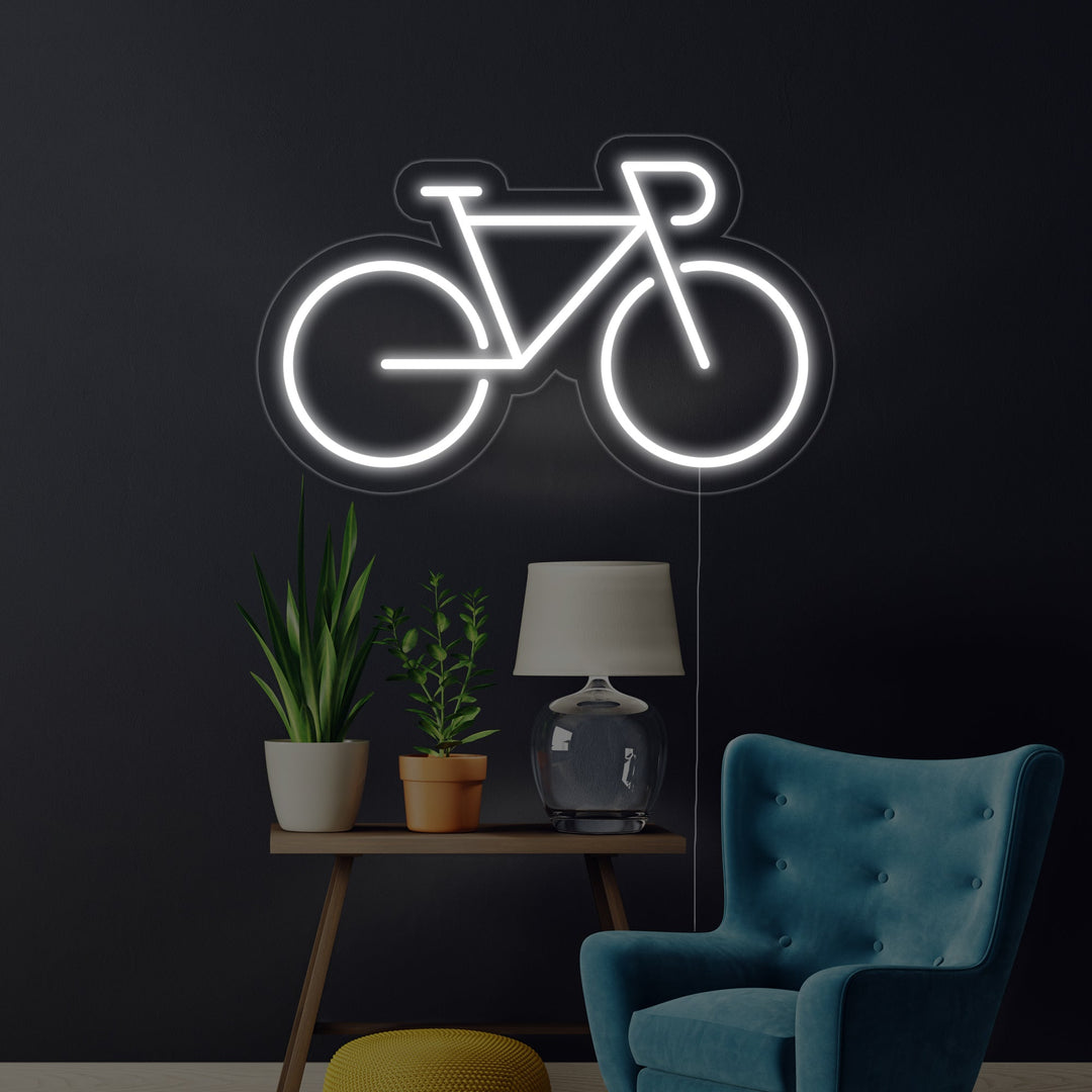 "Sykkel" Neonskilt