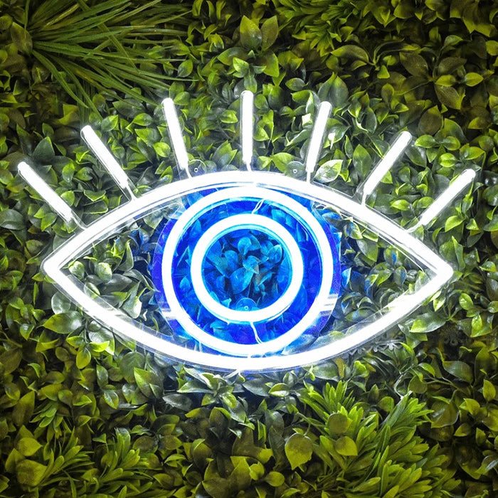 "Elementsymbol Øye" Neonskilt
