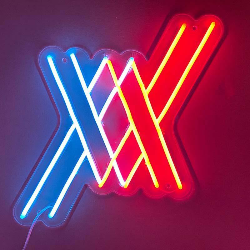 "Franxx" Neonskilt