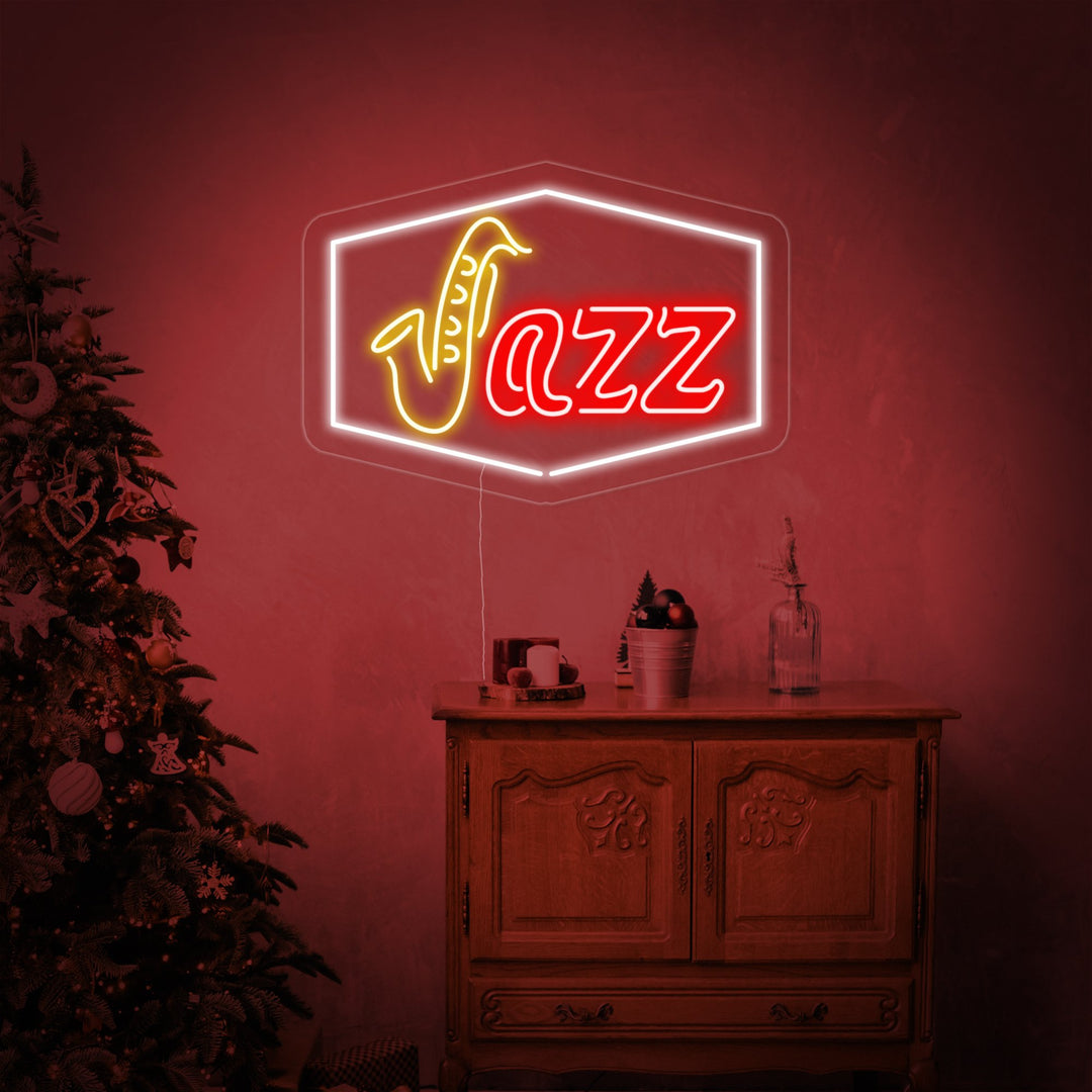 "Jazz" Neonskilt
