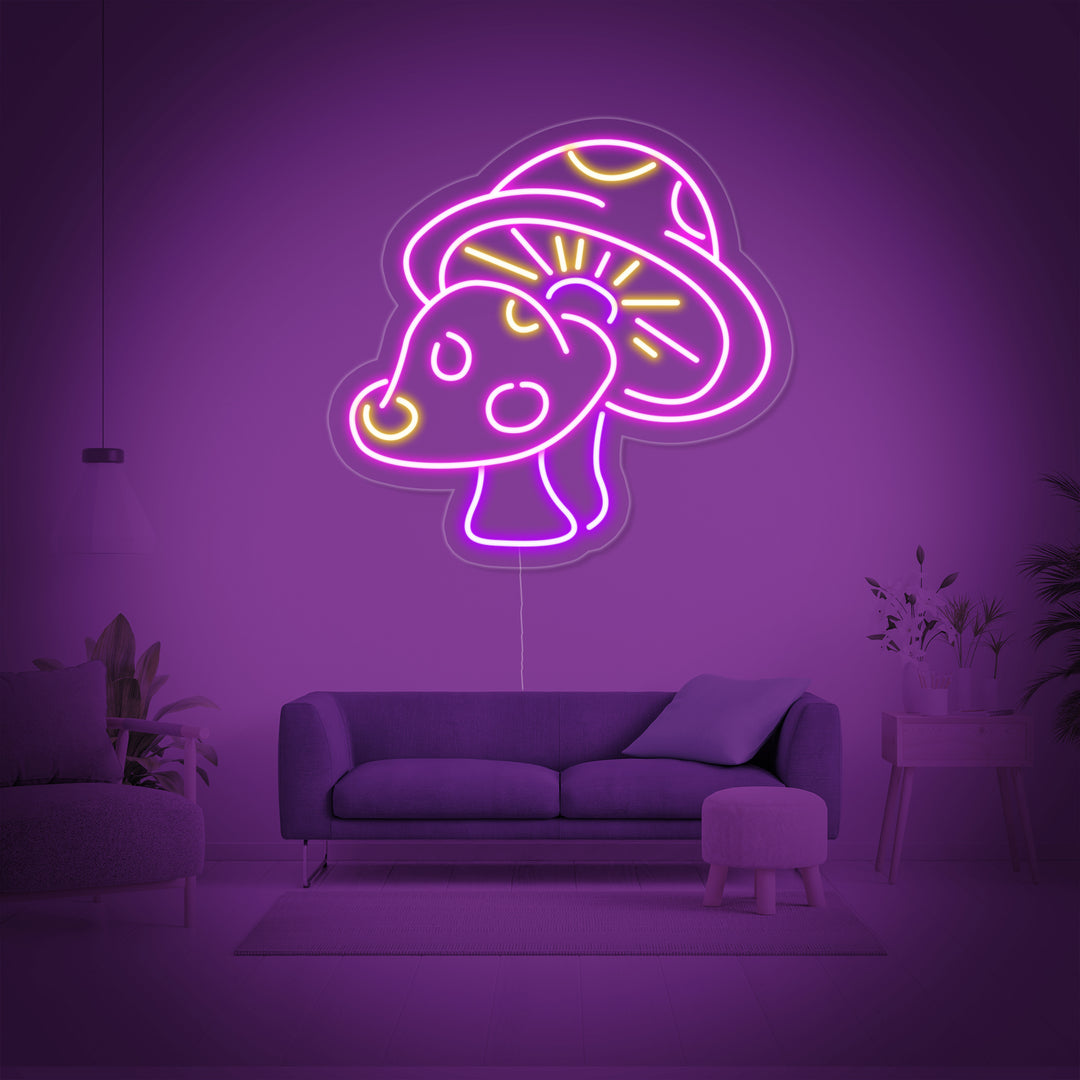 "Sopp" Neonskilt
