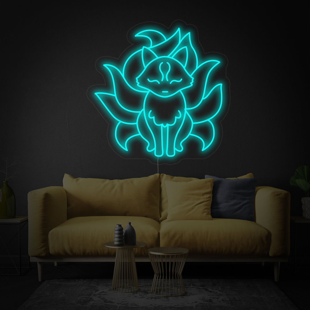 "Ni Haler Rev Anime" Neonskilt
