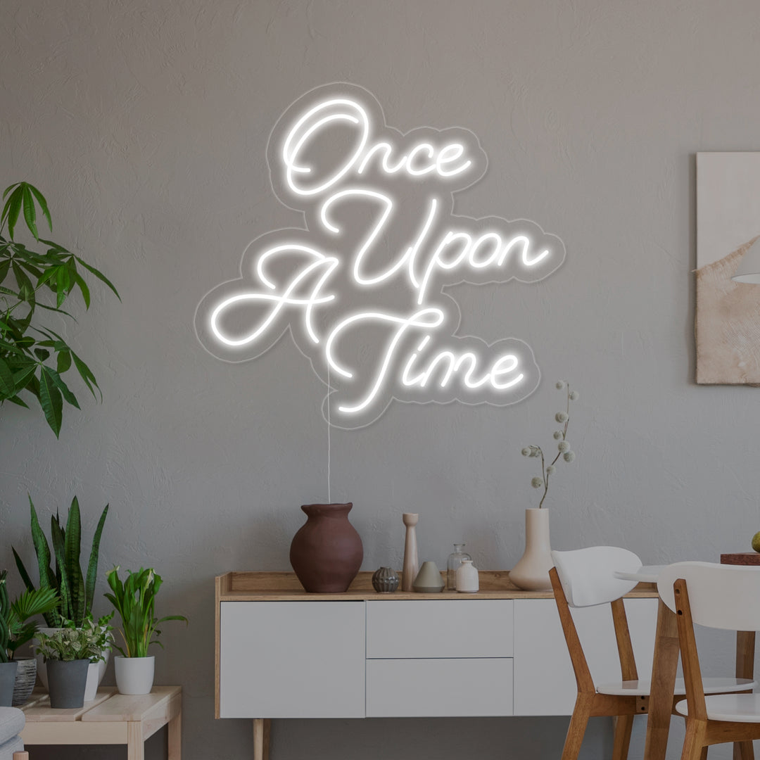 "Once Upon A Time" Neonskilt