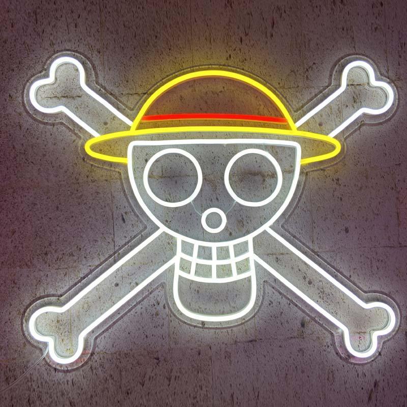 "One Piece Anime" Neonskilt
