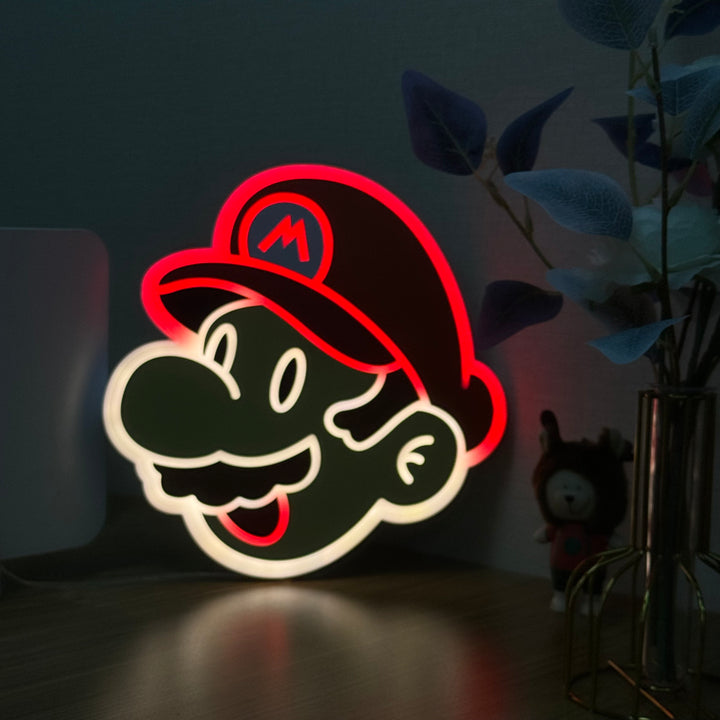 "Mario" Neon Like