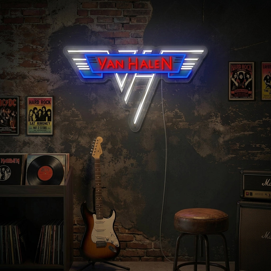 "Van Halen" Neonskilt