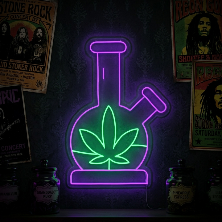 "Marihuana" Neonskilt