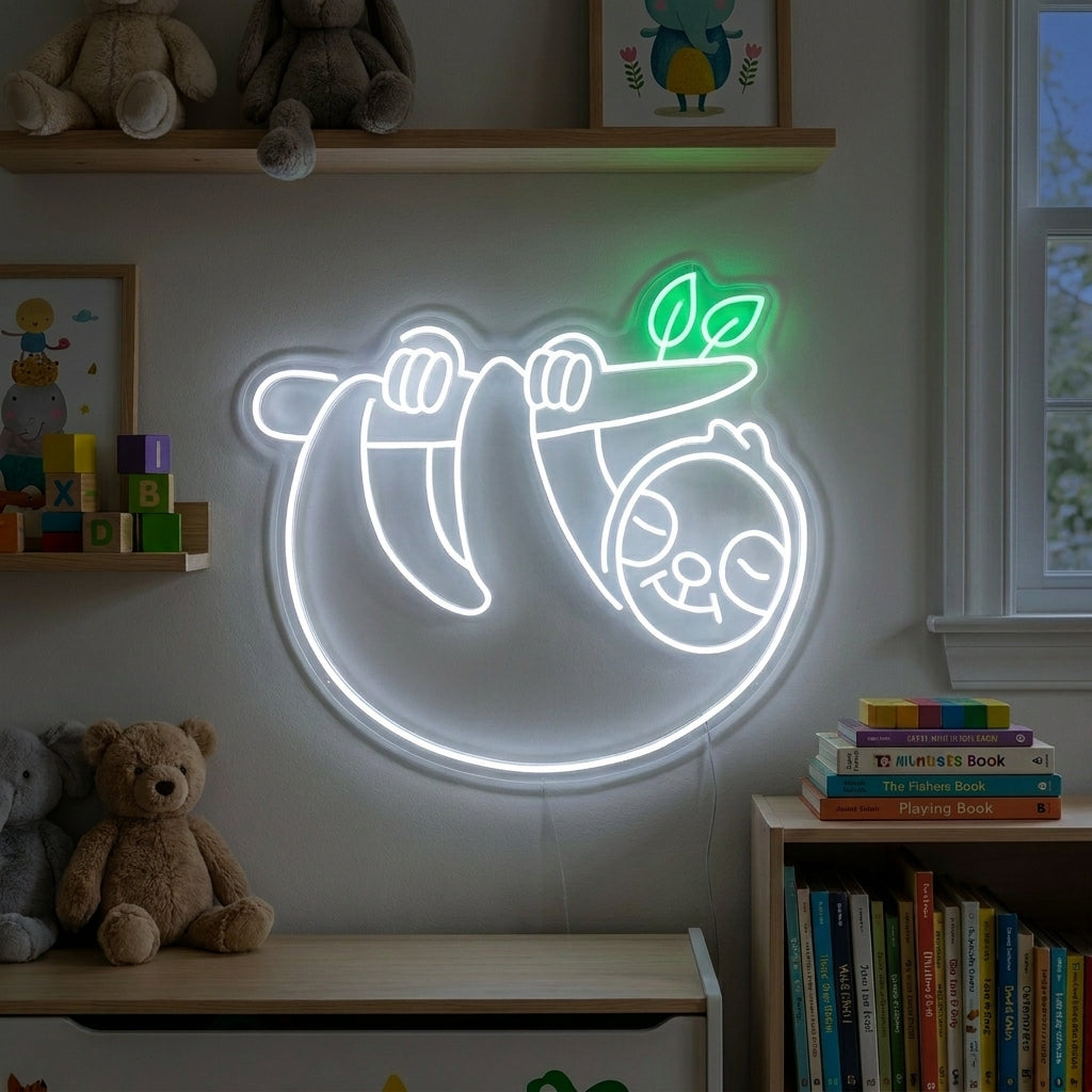 "Dovendyr" Neonskilt
