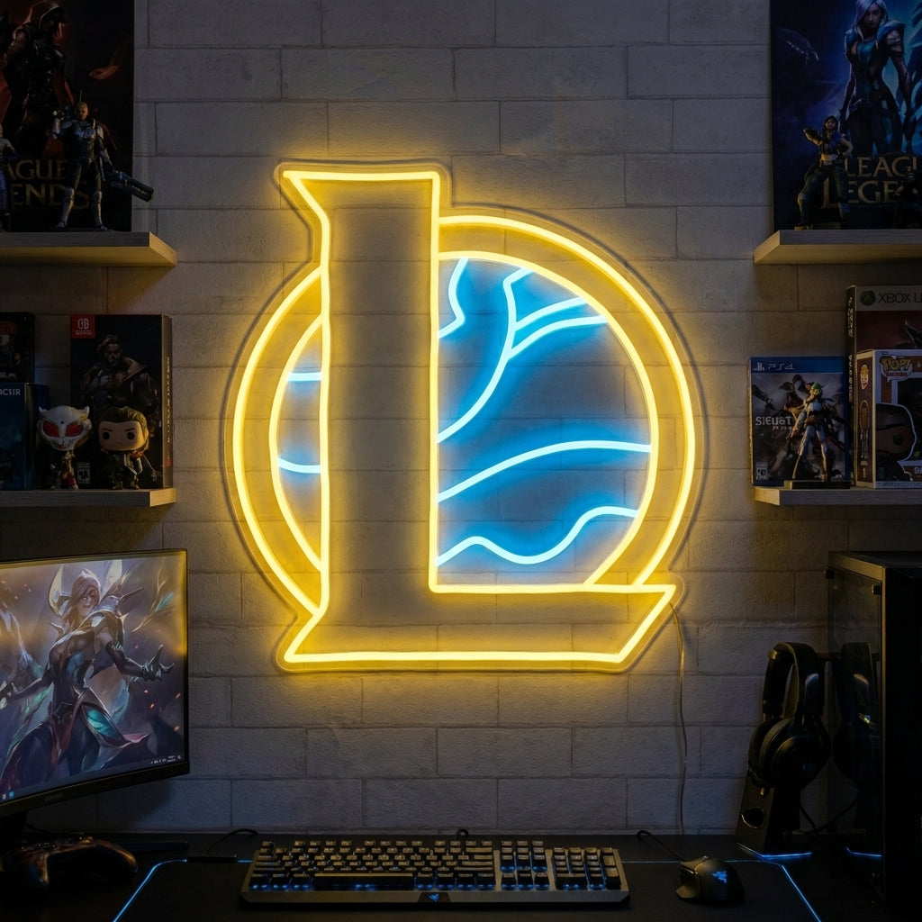 "Legends Logo" Neonskilt