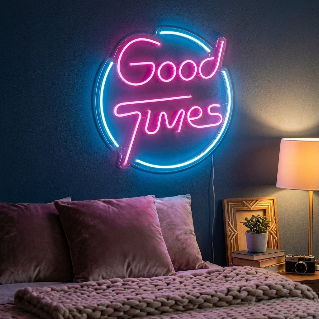 "Good Times" Neonskilt