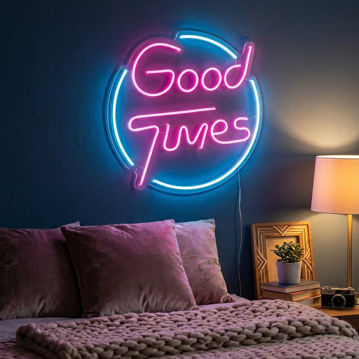 "Good Times" Neonskilt