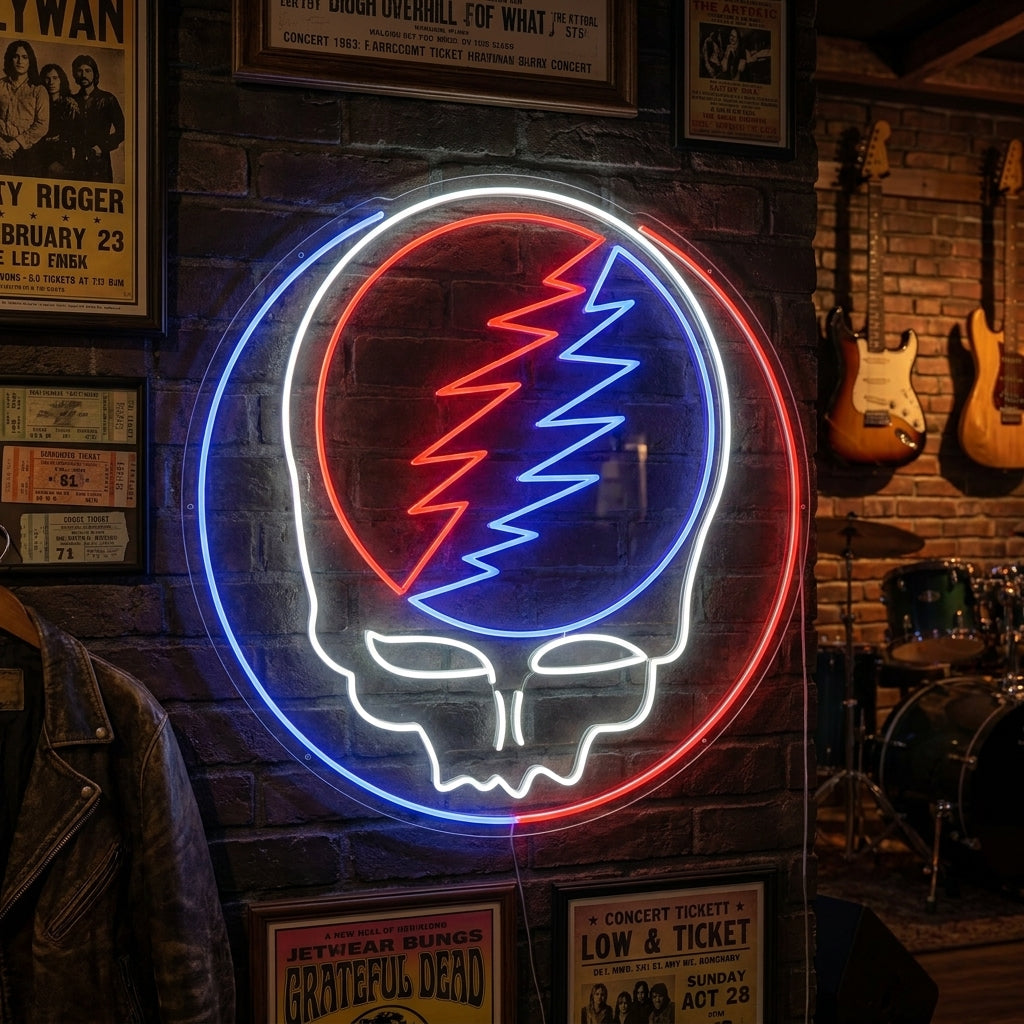 "Grateful Dead" Neonskilt