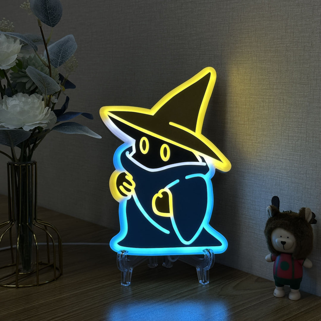 "Black Mage" Neon Like