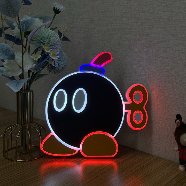 "Mario Bob-Omb" Neon Like