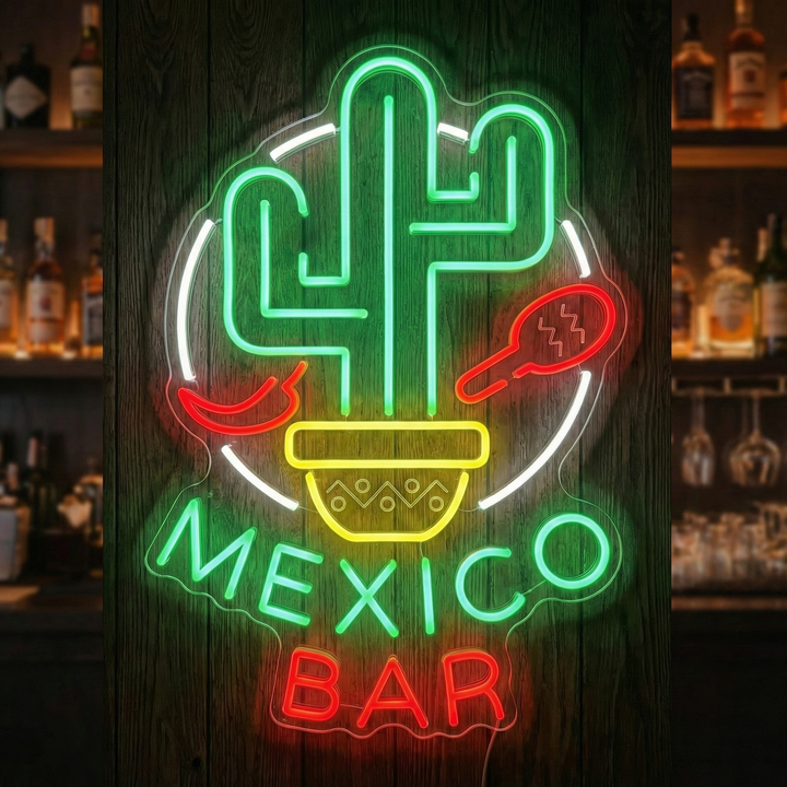 "Mexico Bar" Neonskilt