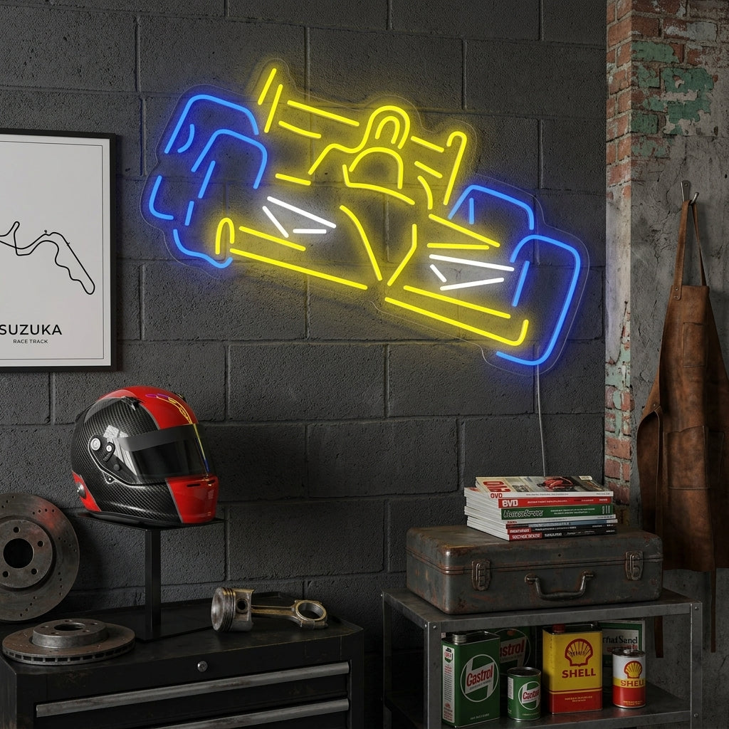 "Formel A Racing" Neonskilt