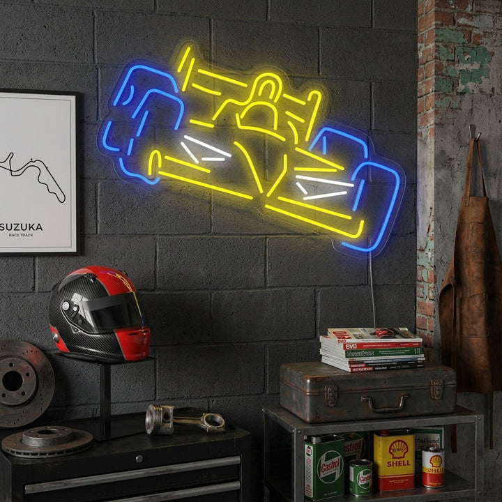 "Formel A Racing" Neonskilt
