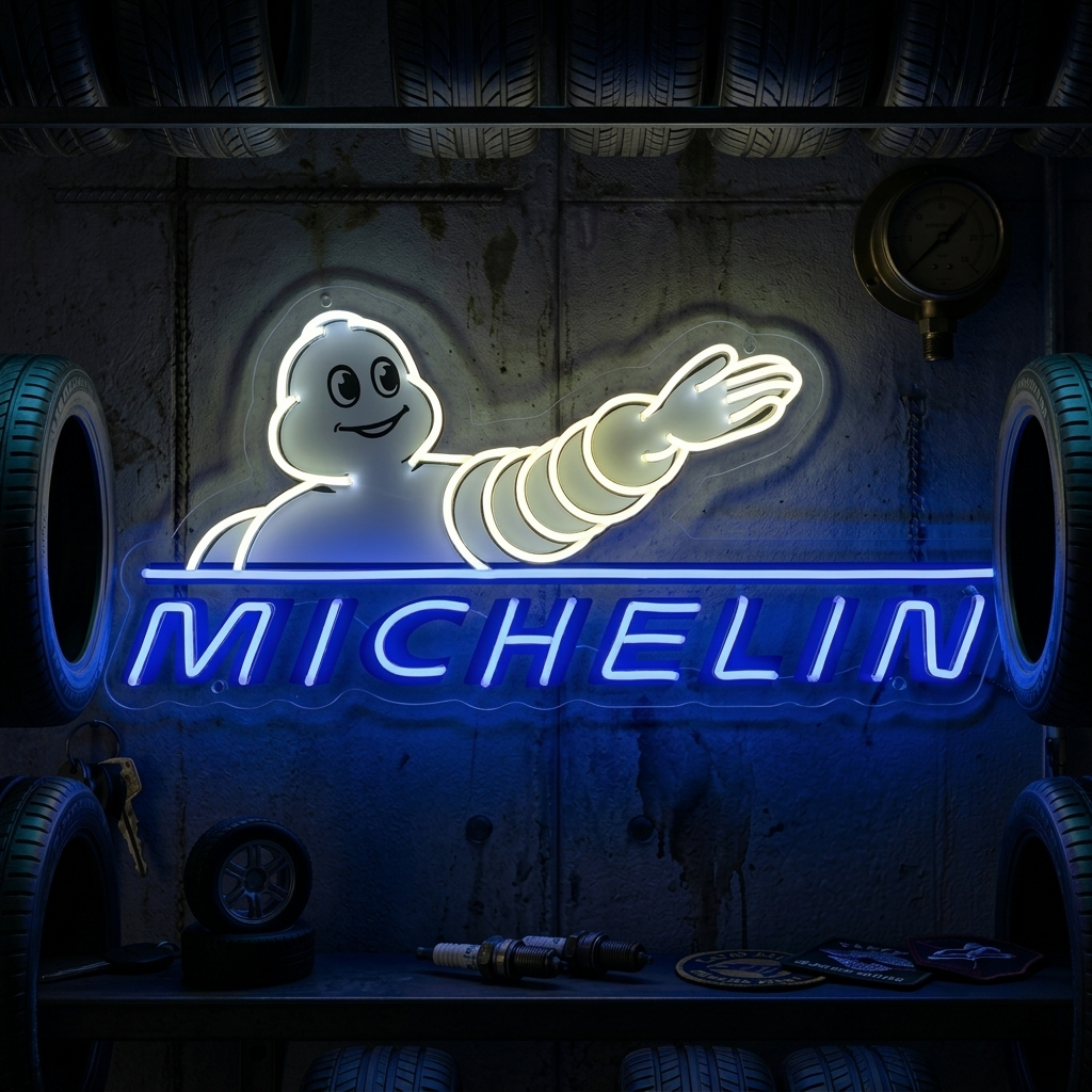 "Michelin" Neonskilt