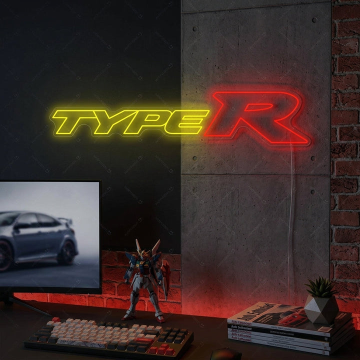 "Type R" Neonskilt
