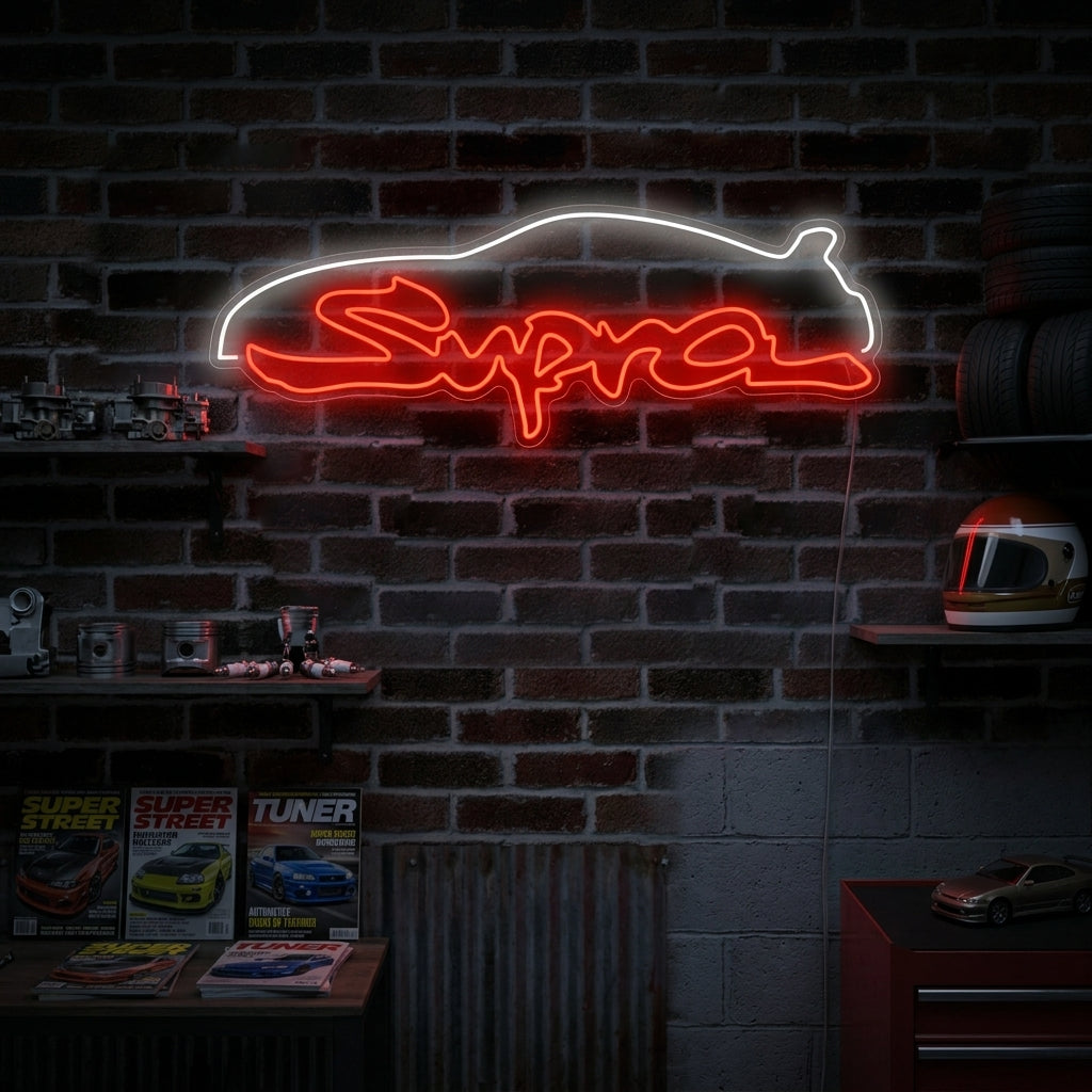 "Supra" Neonskilt