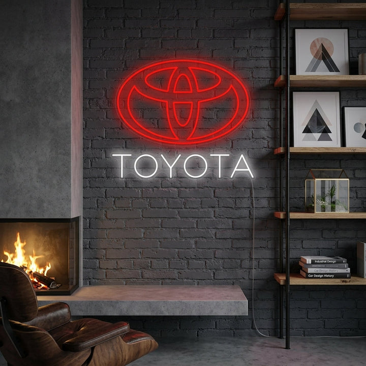 "Toyota" Neonskilt