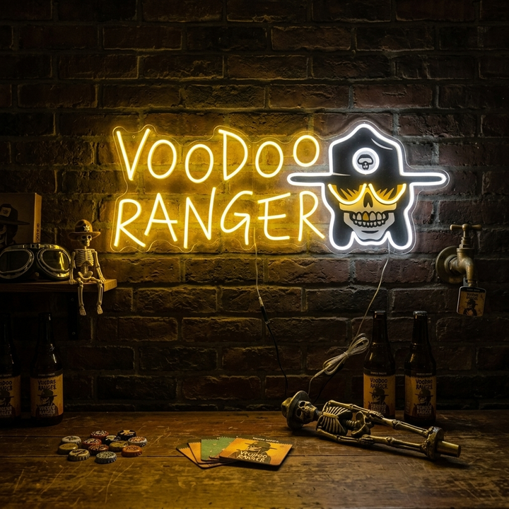 "Voodoo Ranger" Neonskilt