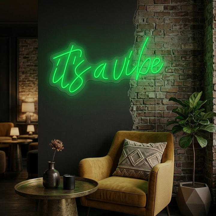 "It's a Vibe" Neonskilt