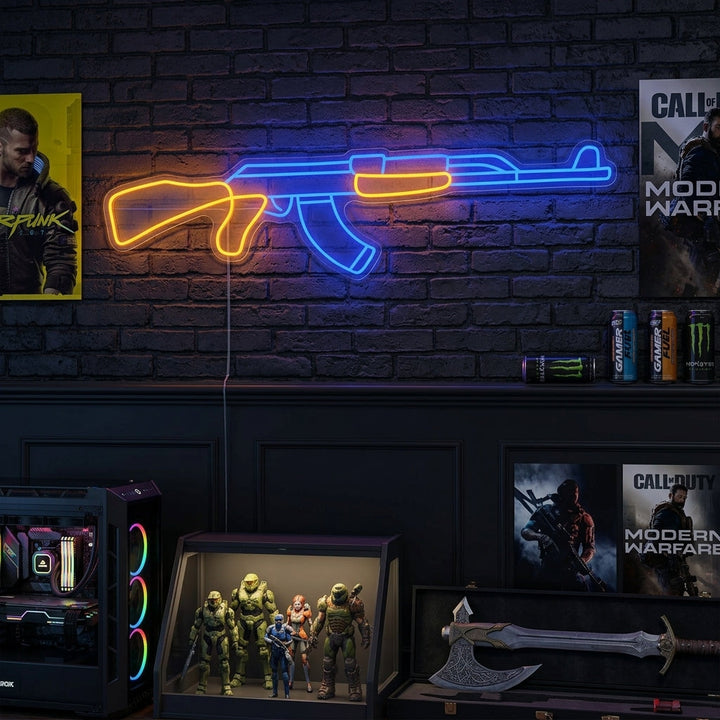 "Ak47" Neonskilt