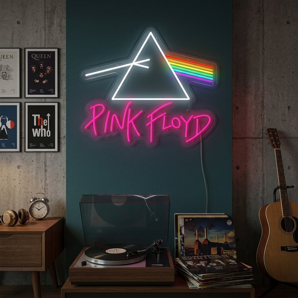 "Pink Floyd" Neonskilt