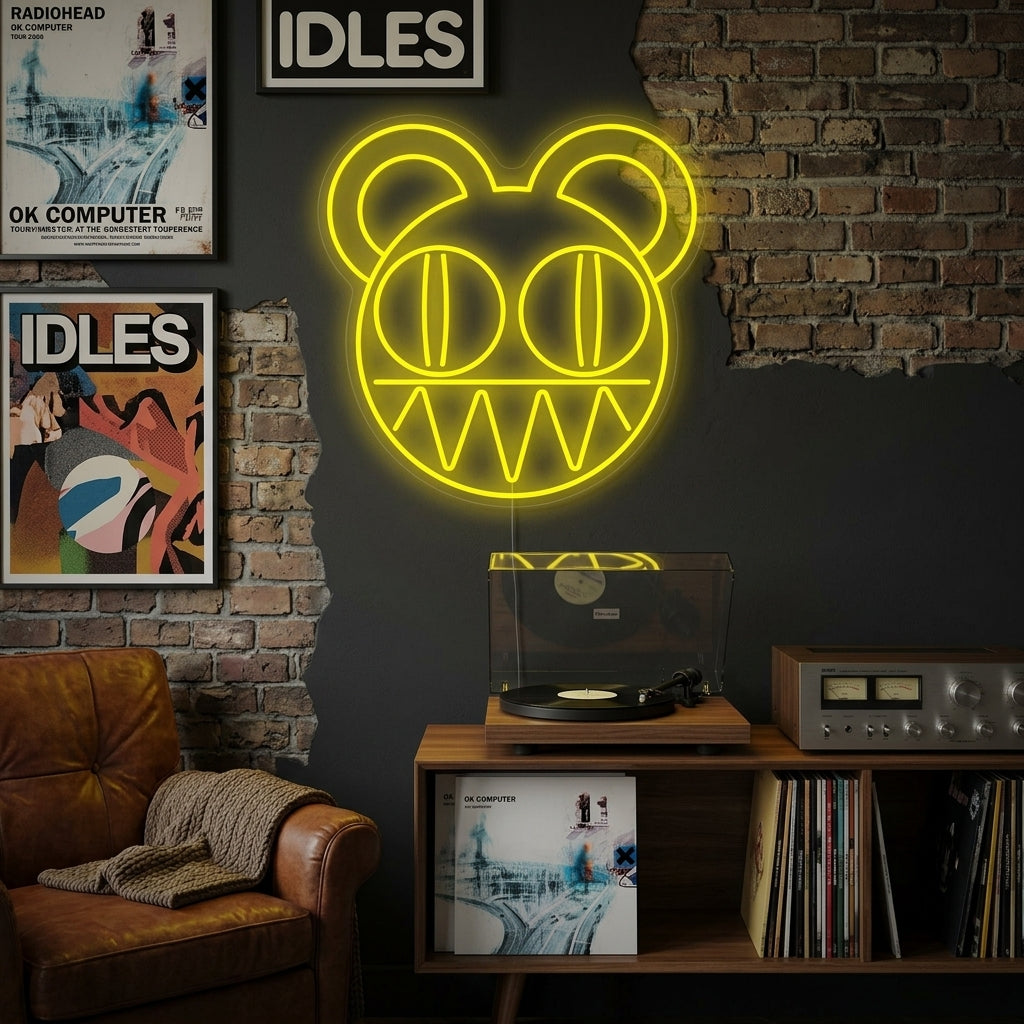 "Radiohead" Neonskilt
