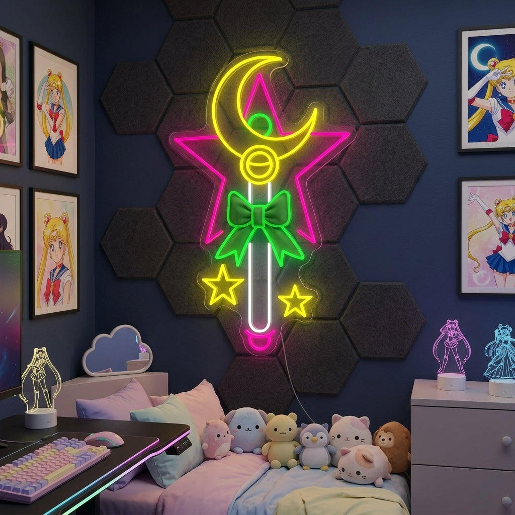 "Magic Stick" Neonskilt