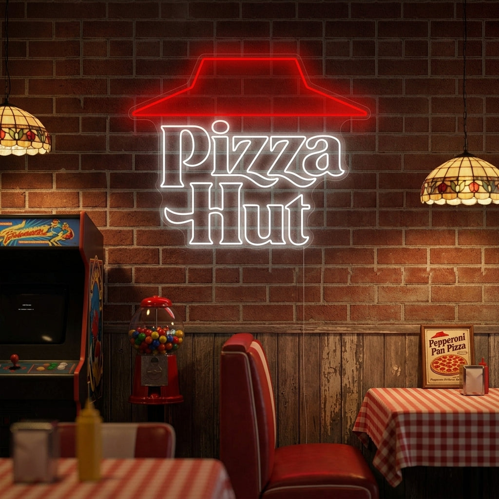 "Pizza Brand Logo" Neonskilt