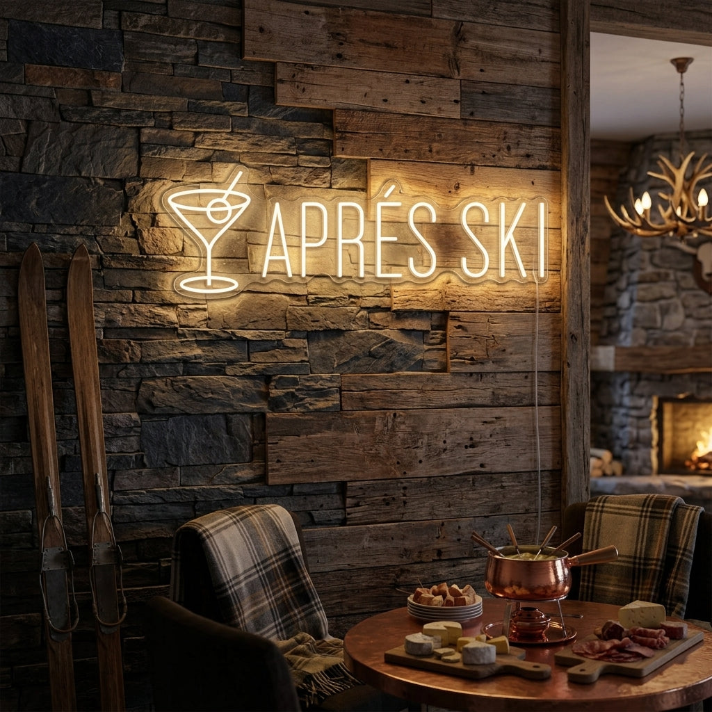 "Après Ski" Neonskilt
