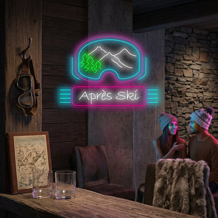 "Apres Ski" Neonskilt